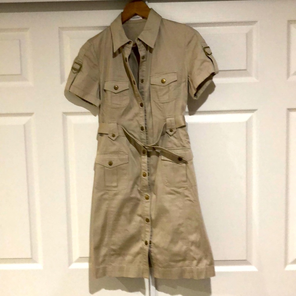 Calvin Klein Khaki Dress